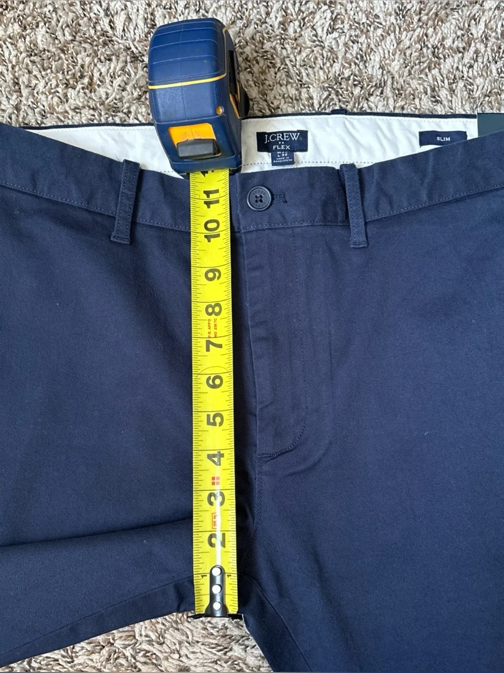 J. Crew slim profile
